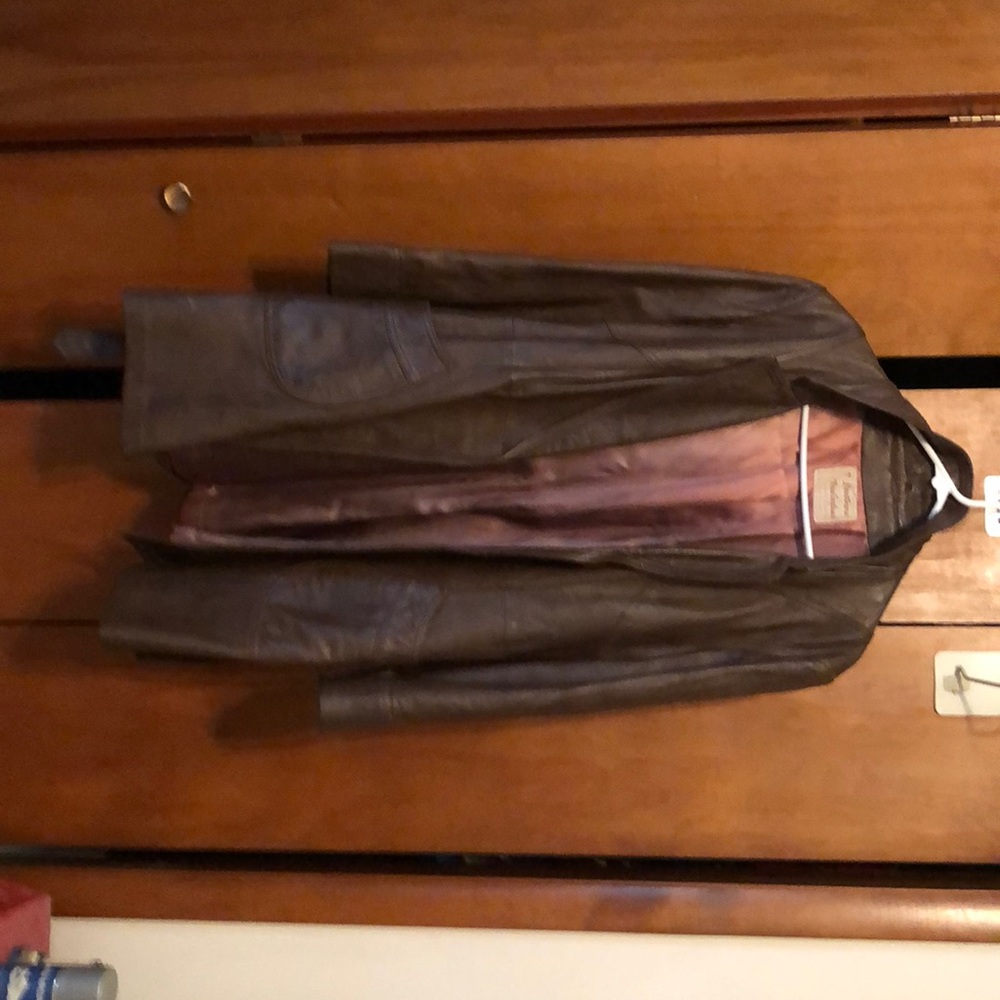 Ladies Leather Coat